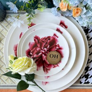 Set d’assiettes Velours d’Ischia