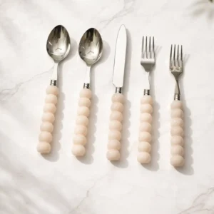 Coffret de couverts Perla Blanc
