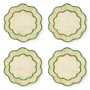 Lot de sets de table Nahla Verde
