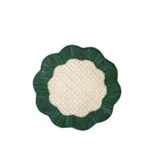 Lot de sets de table Flora Vert Vert