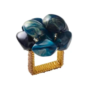 Lot de ronds de serviette Enoki