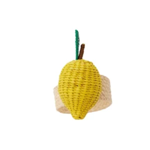 Lot de ronds de serviette Àcido Citron