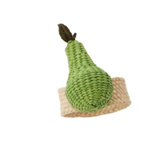 Lot de ronds de serviette Àcido Poire
