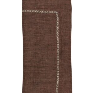 Serviette Kara marron