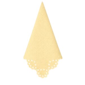 Serviettes ayamé jaune