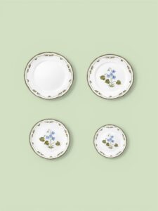 Set d’assiette Lily of the valley
