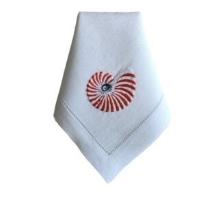 Lot de serviettes de table Coral